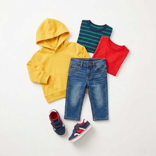 Ropa y tenis infantiles